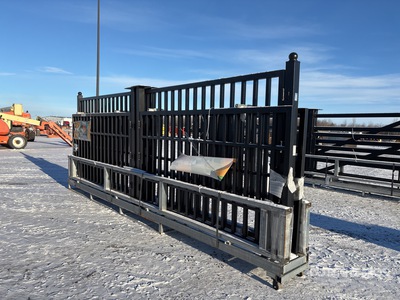 2025 Suihe NFG-20FC-3 20 ft Wrought Iron Bi-Parting Driveway Gate (Unused)