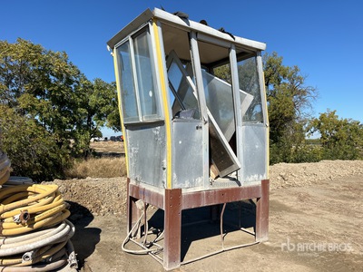 6 ft 4 in x 4 ft 2 in Skid-Mounted Guard Shack
