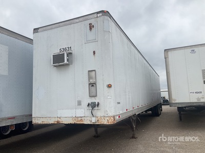 1996 Stoughton AVW-535T-S-C-AR 53 ft x 102 in T/A Van Trailer
