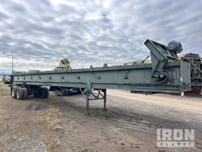 34 in x 50 ft Portable Asphalt Drag Slat Transportador