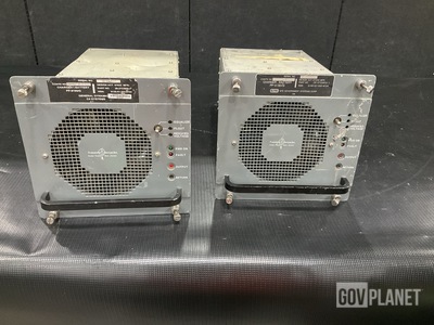 (2) GTE PP-8190/G Battery Chargers