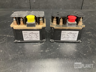 (2) Tyco Electronics D-56B Magnetic Contactors