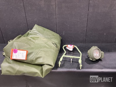 (1) Footrest, (1) Headlight, (1) Fitted Cover & Assorted Items