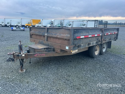 2010 Mirage T/A Dump Utility Trailer