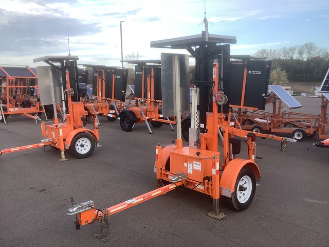 Quantity of (2) North America Traffic RCF 2.4 Electric Automated Flagging Device