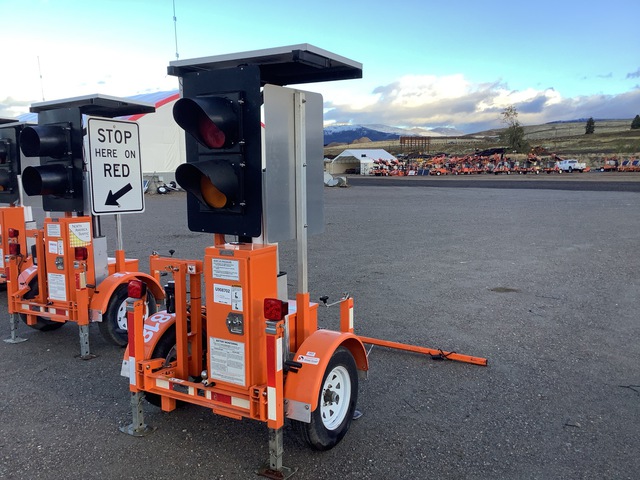 Quantity of (2) North America Traffic RCF 2.4 Electric Automated Flagging Device