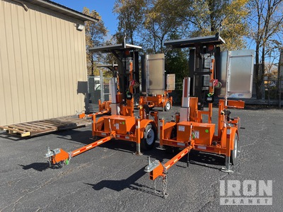 Quantity of (2) 2021 North America Traffic RCF 2.4 Electric Automated Flagger Assistance Devices