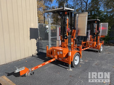 Quantity of (2) 2021 North America Traffic RCF 2.4 Electric Automated Flagger Assistance Devices