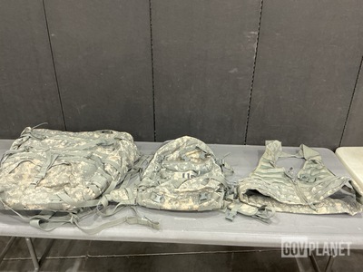 (20) Fighting Load Carriers, (8) Assault Packs & Assorted Items