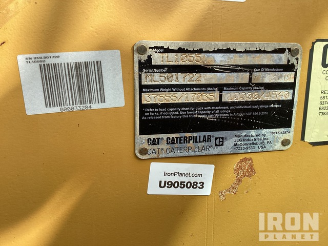 MANIPULADOR 2019 CATERPILLAR