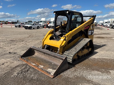 2016 Cat 289D Two-Speed Chargeuse sur rails compacte