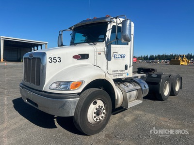 2023 Peterbilt 348 6x4 T/A Day Cab Truck Tractor