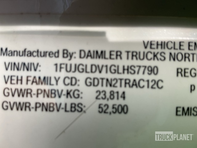 CAMIóN CAMAROTE 2016 FREIGHTLINER