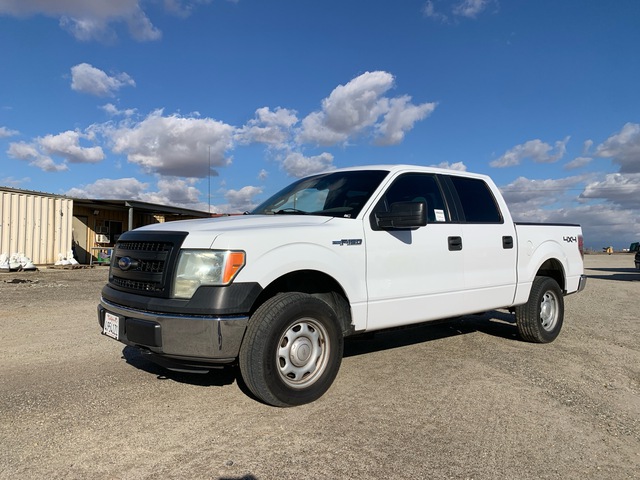 2014 Ford F-150 XL 4x4 Crew Cab Pickup