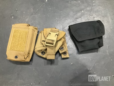 (114) Duty Cuff Pouches, (297) Grenade Pouches & Assorted Items