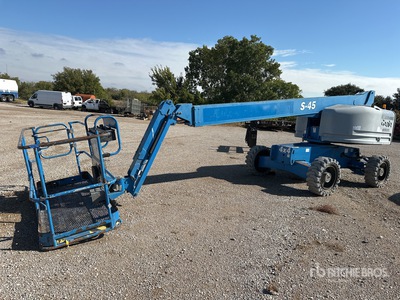 2016 Genie S45 4WD Diesel Telescopic Boom Lift (Inoperable)