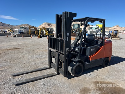 Doosan GC50C-5 9550 lb Cushion Tire Forklift