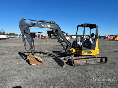 2017 John Deere 50G Mini Excavator
