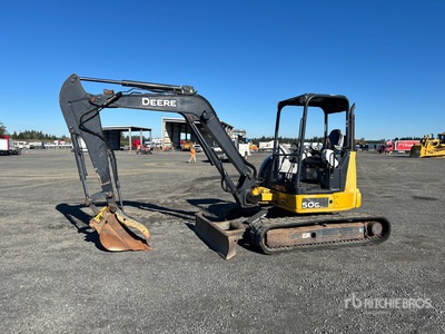 2017 John Deere 50G Minibagger