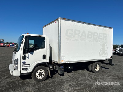 2015 Isuzu NPR HD 4x2 Curtain Side Truck