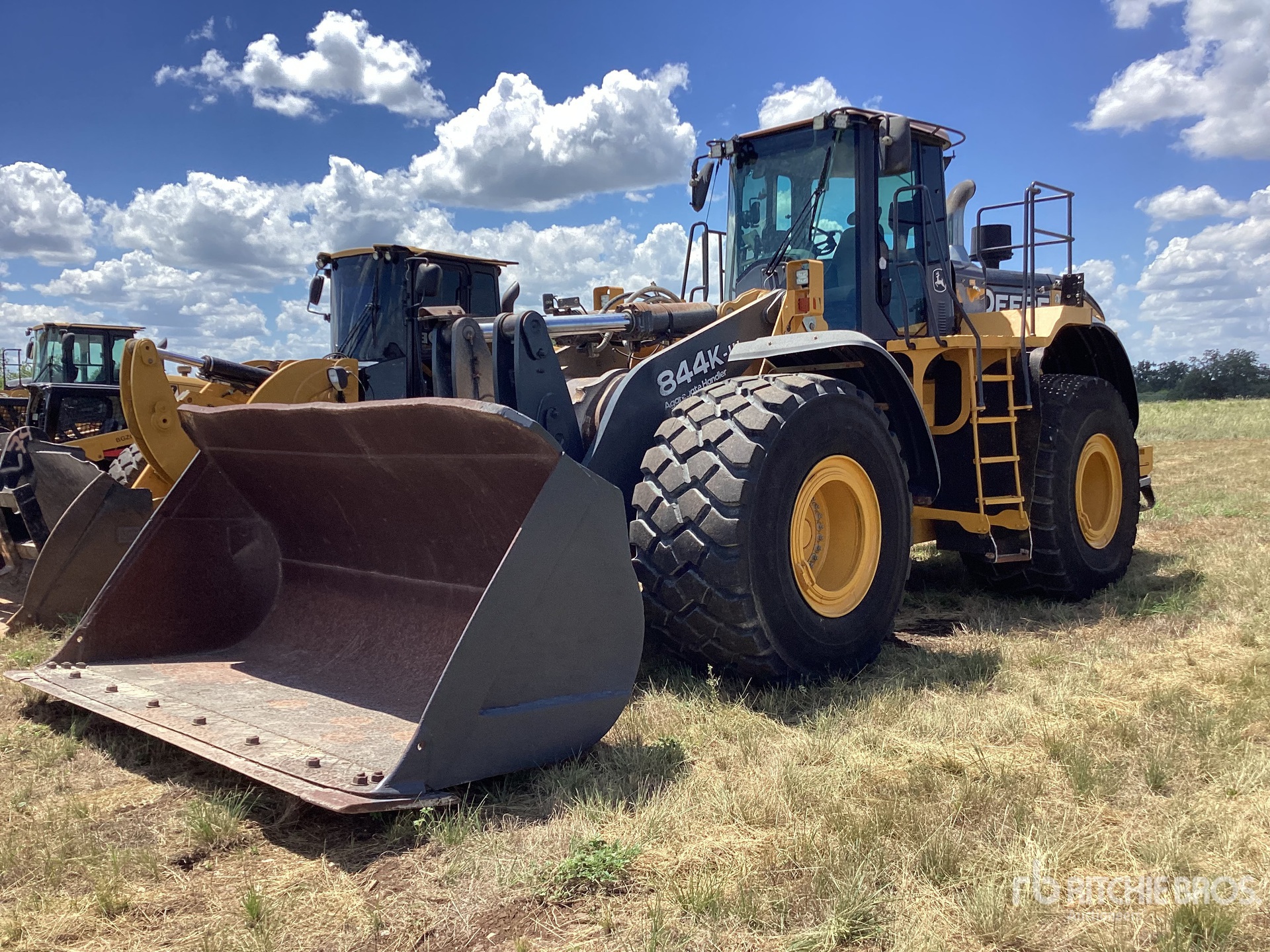 2018 John Deere 844K-III Aggregate Handler Wiellader