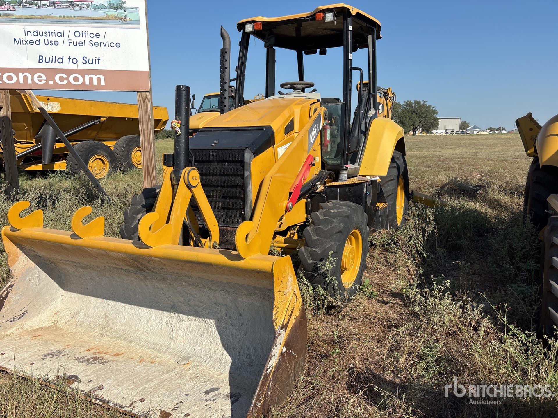 2015 Cat 416F2 4x4 Backhoe Loader