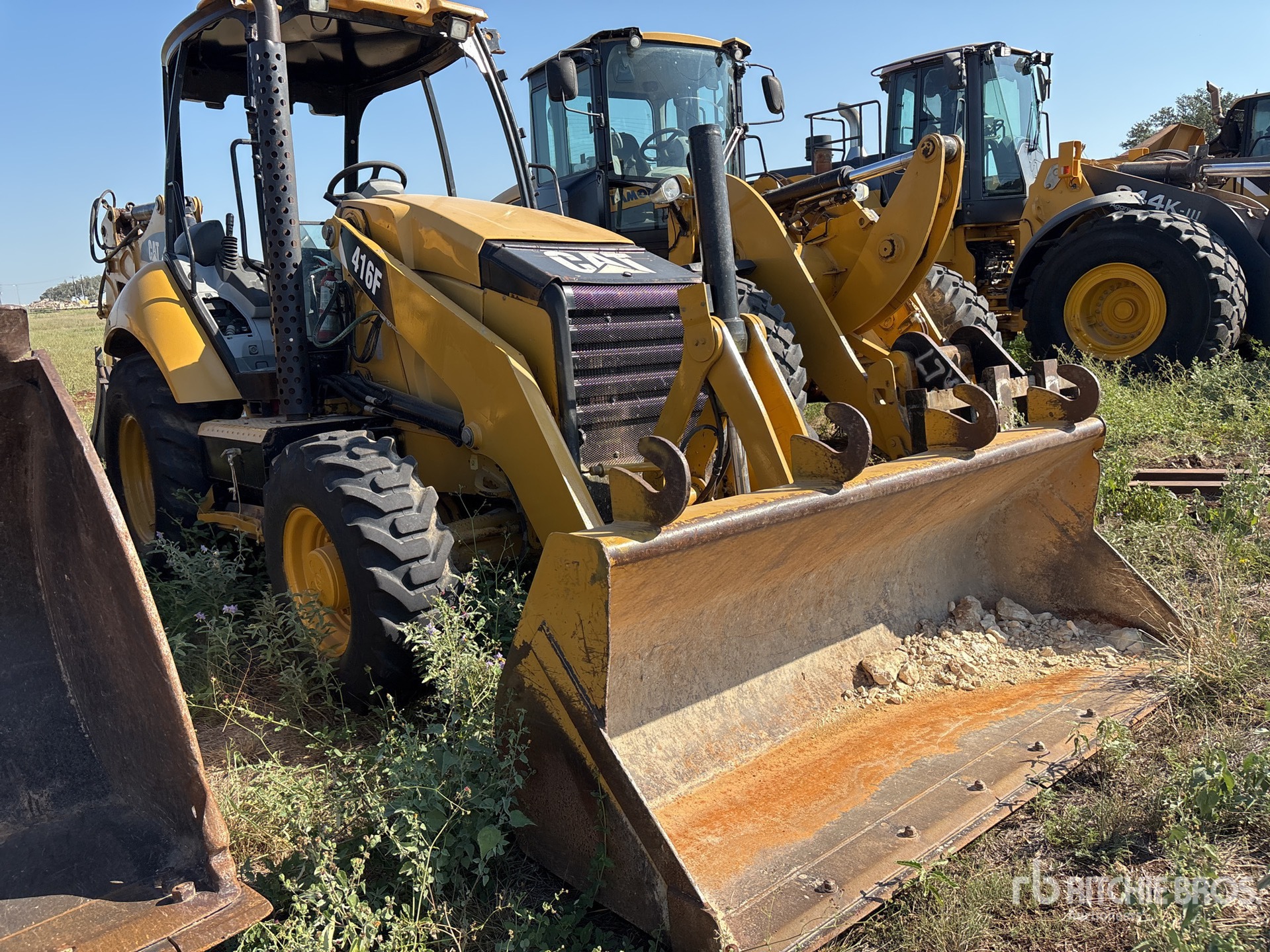 2015 Cat 416F 4x4 Backhoe Loader