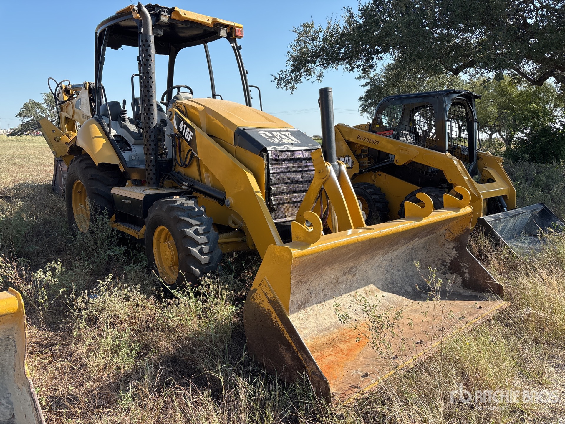 2014 Cat 416F 4x4 Backhoe Loader