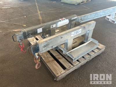 Quantity of (2) EWE Forklift Jib