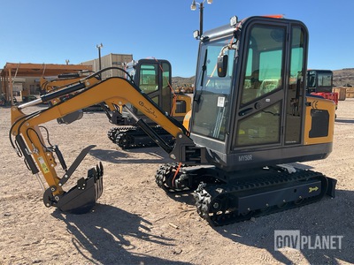 2025 CFG MY50R Mini Excavator - Unused