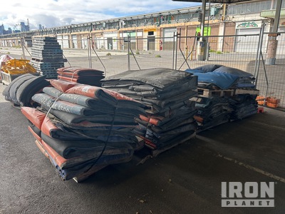 Quantity of Temporary Soundproofing Mats