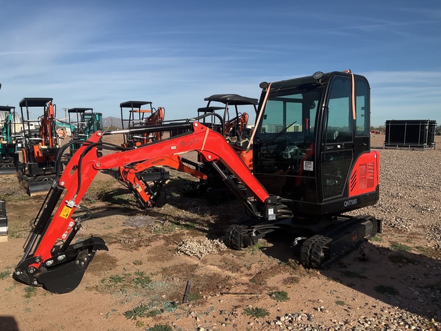 2025 CFG QNT50R Mini Excavator - Unused