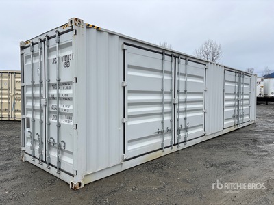 2024 40 ft High Cube Multi-Door Storage Container