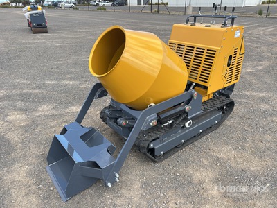 2025 SKLP SK-JBC400 Mini Tracked Portable Concrete Mixer (Unused)