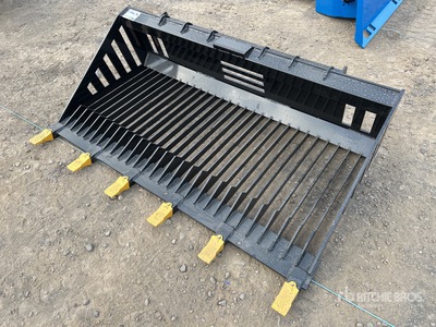 2025 GIYI GY-RB66 1670 mm Skeleton Skid Steer Bucket (Unused)