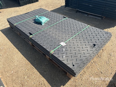 2025 SKLP SK-LJB12 Polyethylene Sheet Ground Protection Mats (Unused)