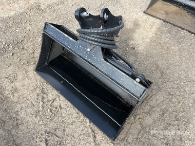 2025 GIYI GY-D3T 800 mm Hydraulic Tilting Excavator Bucket - Fits 3 ton (Unused)