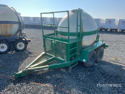 1000 gal Tow-Behind Réservoir d'engrais pour infirmière