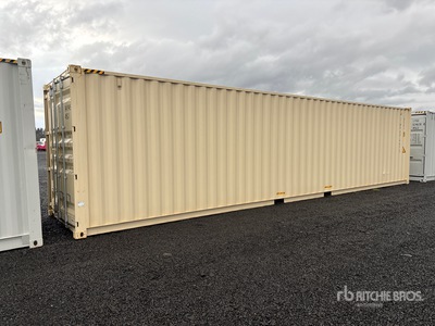 2025 40 ft High Cube Storage Container