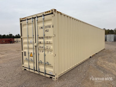 2025 40 ft High Cube Storage Container