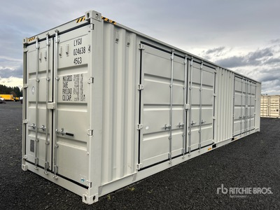 2025 40 ft High Cube Multi-Door Storage Container
