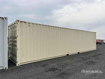 2025 40 ft High Cube Storage Container