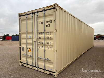 2025 40 ft High Cube Kontener magazynowy