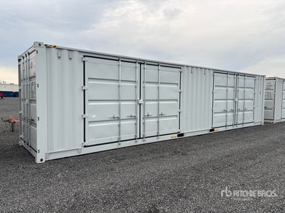2025 40 ft High Cube Multi-Door Storage Container