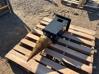 2025 GIYI GY-NWSЗ8 Wood Splitter エクスカベーター用アタッチメント - その他 (Unused)