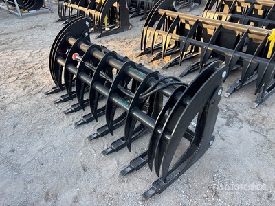 2025 GIYI GY-CLG72 72 in Skid Steer Root Rake (Unused)