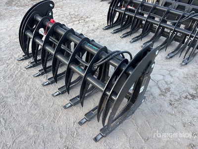 2025 GIYI GY-CLG72 72 in Skid Steer Root Rake (Unused)