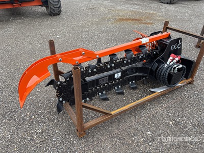 2025 GIYI GY-X39F 36 in Mini Skid Steer Trencher (Unused)
