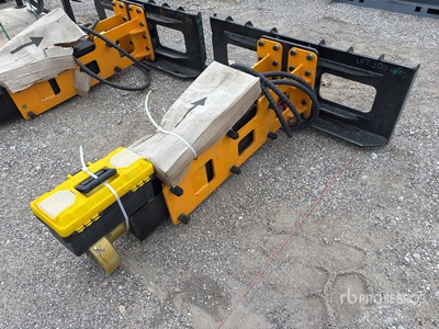 2025 GIYI GY-D680 Enfonce-pieu pour chargeuse à différentiel (Unused)