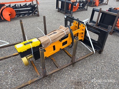 2025 GIYI GY-D680 Skid Steer Post Driver (Unused)